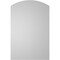 Ekena Millwork Arch Top Surface Mount PVC Gable Vent: Functional, w/ 2"W x 1-1/2"P Brickmould Frame, 26"W x 40"H GVPAR26X4002SF - alternate 4